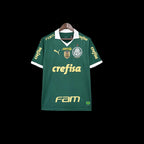 Camisa Palmeiras I 24/25 - Torcedor Puma Masculina - Verde com patch e os patrocinios