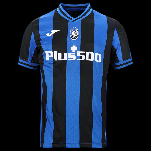 Camisa Atalanta I 22/23 Torcedor Masculina - Azul Preto