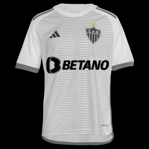 Camisa Atlético Mineiro II 24/25 - Torcedor Adidas Masculina - Branca com detalhes em cinza