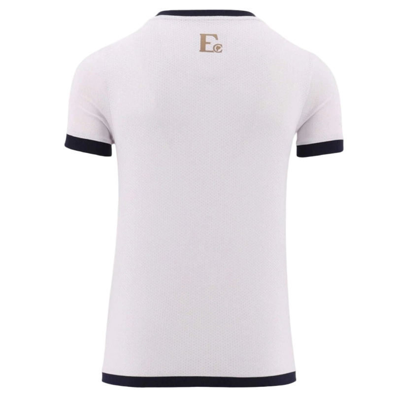 Camisa Equador II 24/25 Copa América - Torcedor Marathon Masculina - Branca com detalhes em preto