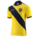 Camisa Equador I 24/25 Copa América - Torcedor Marathon Masculina - Amarela com detalhes em preto