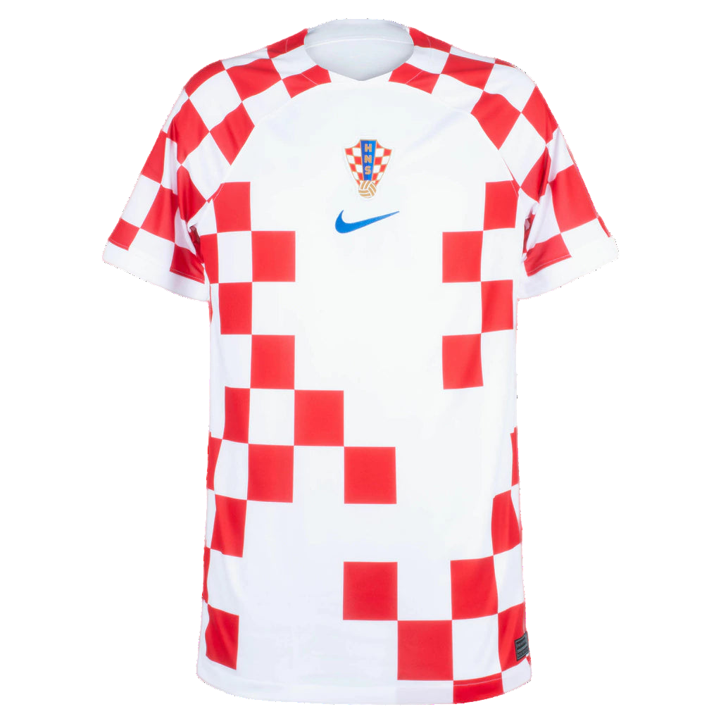 Camisa Seleção da Croácia Home 22/23 Torcedor Nike Masculina - Vermelho e Branco