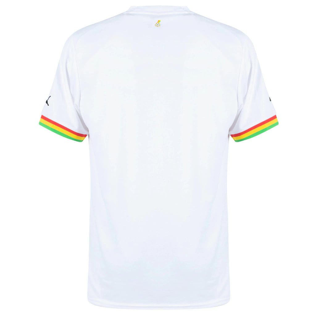 Camisa Seleção da Gana Home 22/23 Torcedor Puma Masculina - Branca
