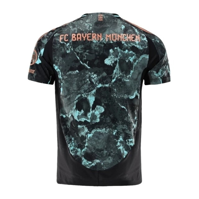 Camisa Bayern de Munique II 24/25 - Torcedor Adidas Masculina - Preta com detalhes em verde