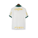 Camisa Palmeiras II 24/25 - Torcedor Puma Masculina - Branca com detalhes em verde e com patrocínio