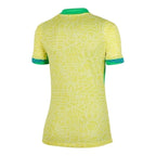 Camisa Seleção Brasileira I 24/25 - Torcedor Nike Feminina - Amarela com detalhes em verde