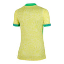 Camisa Seleção Brasileira I 24/25 - Torcedor Nike Feminina - Amarela com detalhes em verde