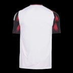 Camisa Flamengo II 25/26 - Torcedor Adidas Feminina - Branca com detalhes em vermelho e preto
