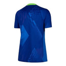 Camisa Seleção Brasileira II 25/26 - Torcedor Nike Feminina - Azul com detalhes em verde