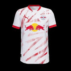 Camisa Red Bull Leipzig I 24/25 - Torcedor Puma Masculina - Branca com detalhes em vermelho