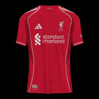 Camisa Liverpool I 25/26 - Torcedor Adidas Masculina - Vermelha com detalhes em branco
