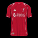 Camisa Liverpool I 25/26 - Torcedor Adidas Masculina - Vermelha com detalhes em branco