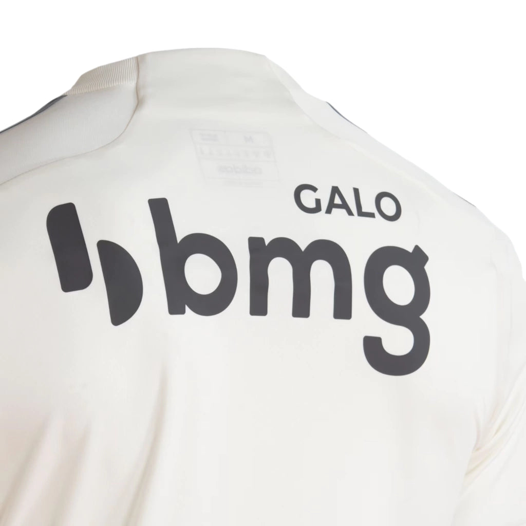 Camisa Atlético Mineiro II 24/25 - Torcedor Adidas Masculina - Branca com detalhes em cinza