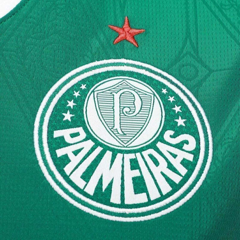 Camisa Palmeiras I 25/26 - Torcedor Puma Feminina - Verde