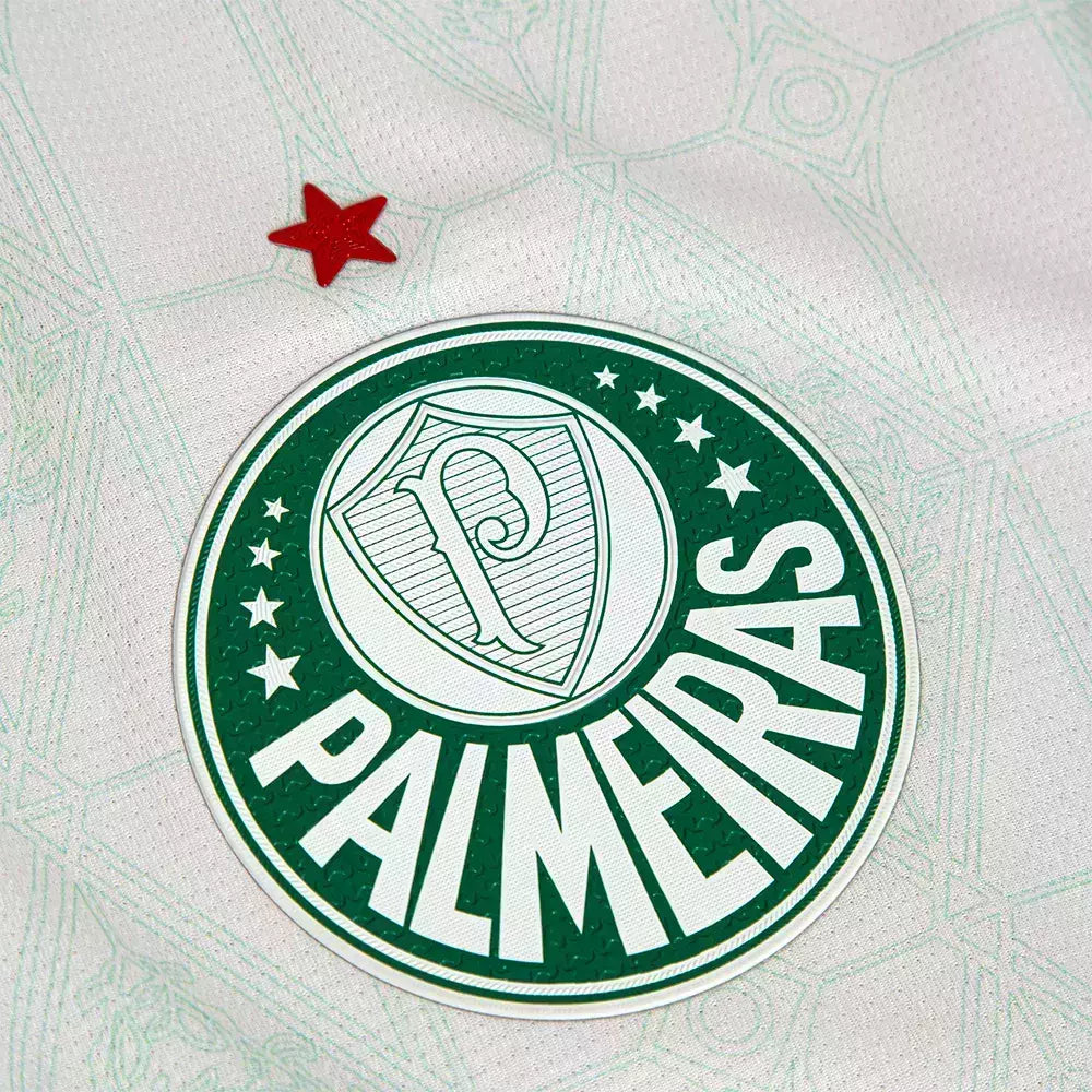Camisa Palmeiras II 25/26 - Torcedor Puma Feminina - Branca e verde