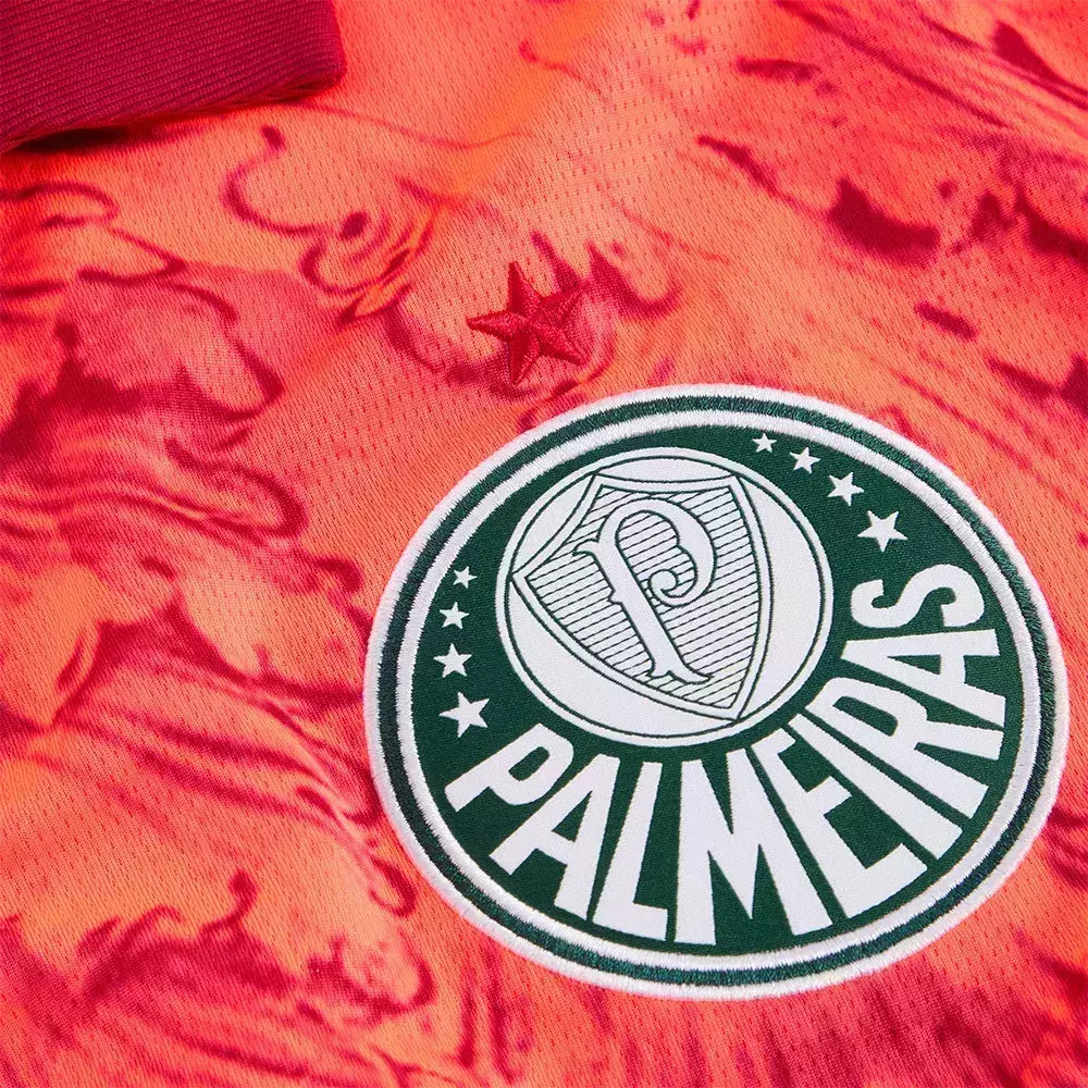 Camisa Palmeiras Edição especial Mundial de Clubes Goleiro 25/26 - Torcedor Puma Masculina - Laranja