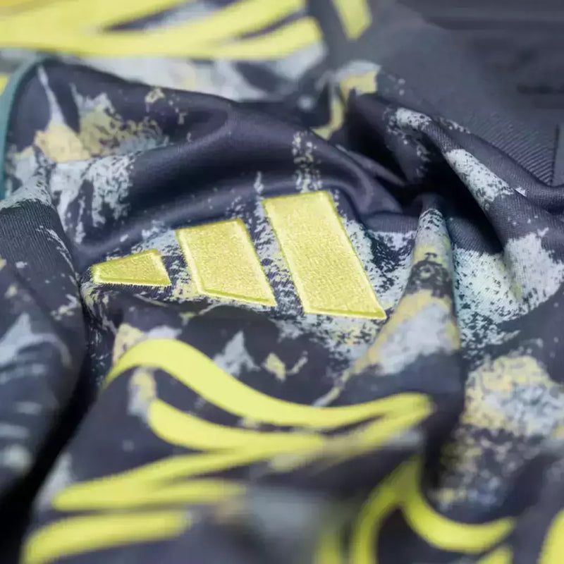 Camisa Ajax II 24/25 - Torcedor Adidas Masculina - Azul com detalhes em amarelo