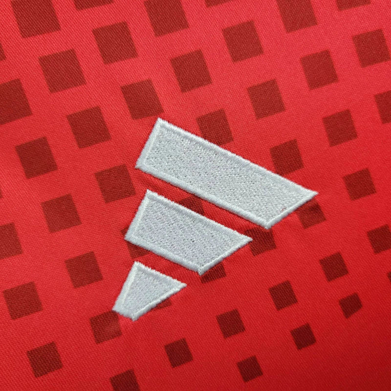 Camisa Seleção do Chile I 24/25 - Torcedor Adidas Masculina - Vermelha