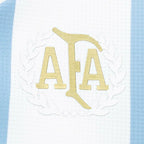 Camisa Seleção Argentina Edição Comemorativa 25/26 - Torcedor Adidas Masculina - Branca com listras em azul