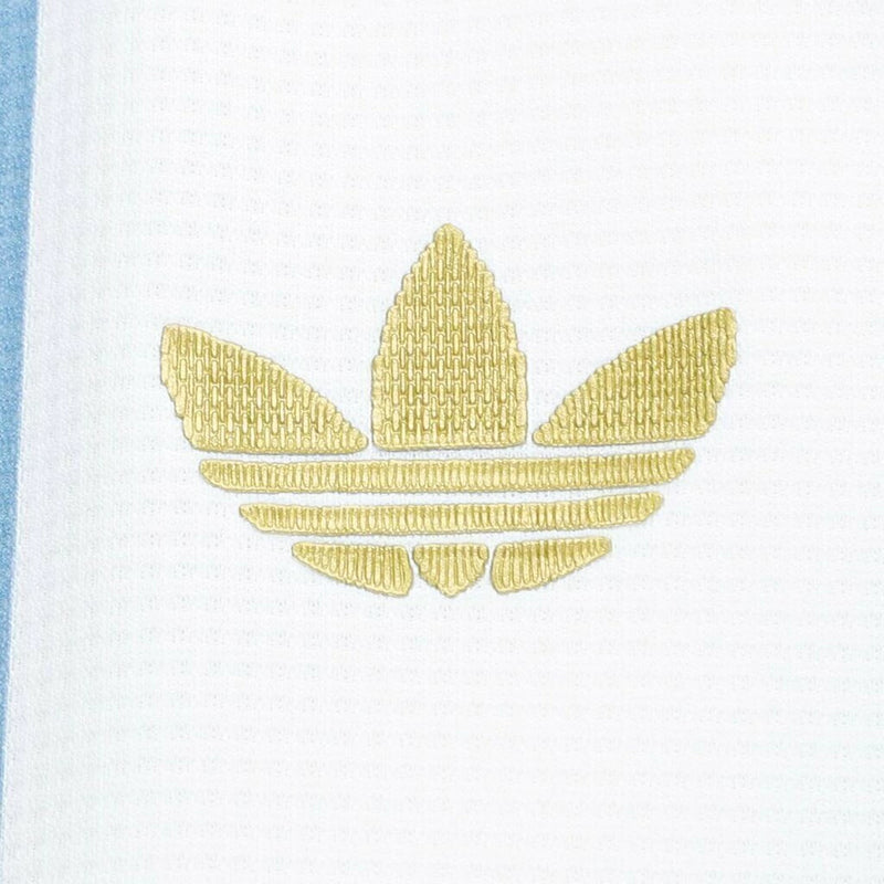 Camisa Seleção Argentina Edição Comemorativa 25/26 - Torcedor Adidas Feminina - Branca com listras em azul