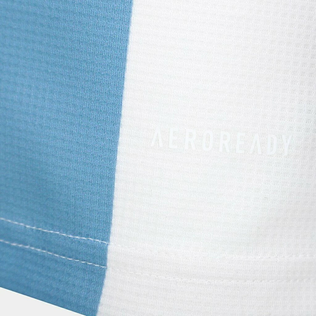 Camisa Seleção Argentina Edição Comemorativa 25/26 - Torcedor Adidas Masculina - Branca com listras em azul