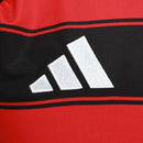 Camisa Flamengo I 25/26 - Torcedor Adidas Feminina - Preta e vermelha