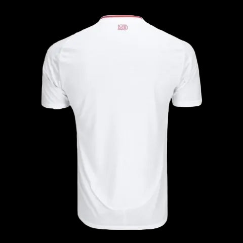 Camisa Internacional II 25/26 - Torcedor Adidas Masculina - Branca com detalhes em vermelho