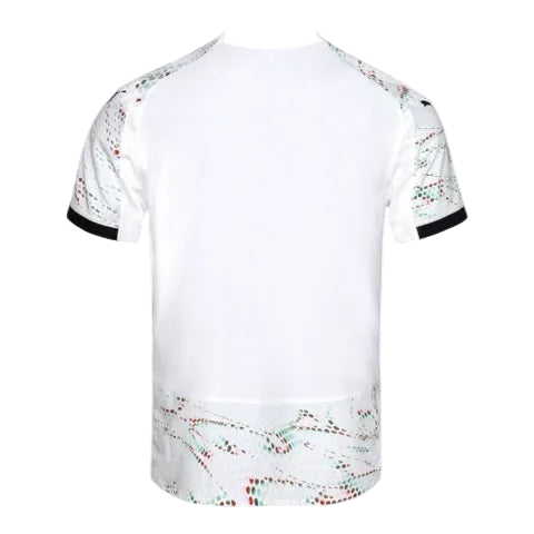 Camisa Seleção Portugal II 25/26 - Torcedor Puma Masculina - Branca com detalhes em verde e vermelho