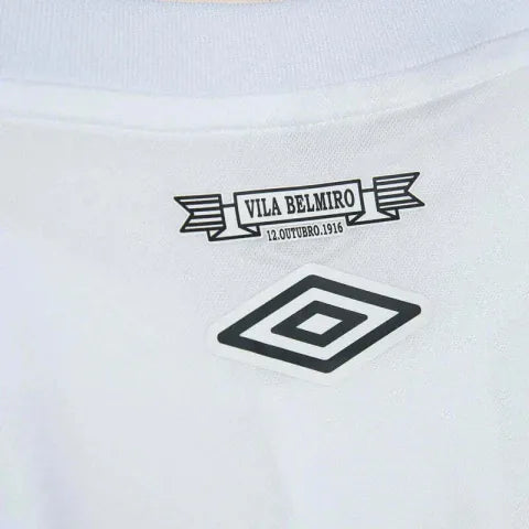 Camisa Santos I 24/25 - Torcedor Umbro Masculina - Branca