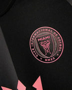 Camisa Inter Miami II 25/26 - Torcedor Adidas Feminina - Preta com detalhes em rosa