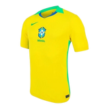 Camisa Seleção Brasileira I 25/26 - Torcedor Nike Masculina - Amarela com detalhes em verde