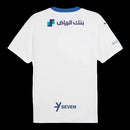 Camisa Al-Hilal II 24/25 - Torcedor Puma Masculina - Branca com detalhes em azul