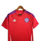 Camisa Seleção do Chile I 24/25 - Torcedor Adidas Masculina - Vermelha