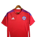 Camisa Seleção do Chile I 24/25 - Torcedor Adidas Masculina - Vermelha