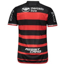 Camisa Flamengo I 24/25 - Torcedor Adidas Masculina - Preta e vermelha com Patrocínio