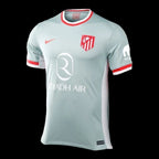 Camisa Atlético de Madrid II 24/25 - Torcedor Nike Masculina - Verde com detalhes em branco e vermelho