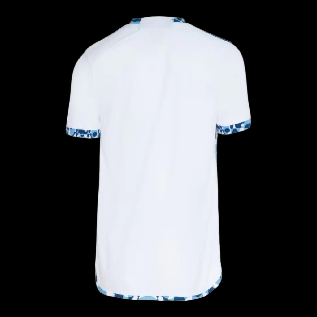 Camisa Cruzeiro II 24/25 - Torcedor Adidas Masculina - Branca com detalhes em azul