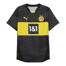 Camisa Borussia Dortmund II 24/25 - Torcedor Puma Masculina - Preta com detalhes em amarelo