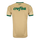 Camisa Palmeiras III 24/25 - Torcedor Puma Masculina - Dourada com detalhes em verde