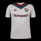 Camisa Fluminense III 24/25 - Torcedor Umbro Masculina - Branca com detalhes em vermelho e verde