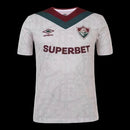 Camisa Fluminense III 24/25 - Torcedor Umbro Masculina - Branca com detalhes em vermelho e verde