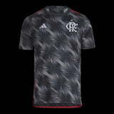 Camisa Flamengo III 24/25 - Torcedor Adidas Masculina - Preta com detalhes em cinza e vermelho