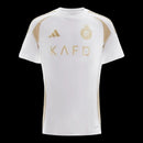 Camisa Al-Nassr III 24/25 - Torcedor Adidas Masculina - Branca com detalhes em dourado