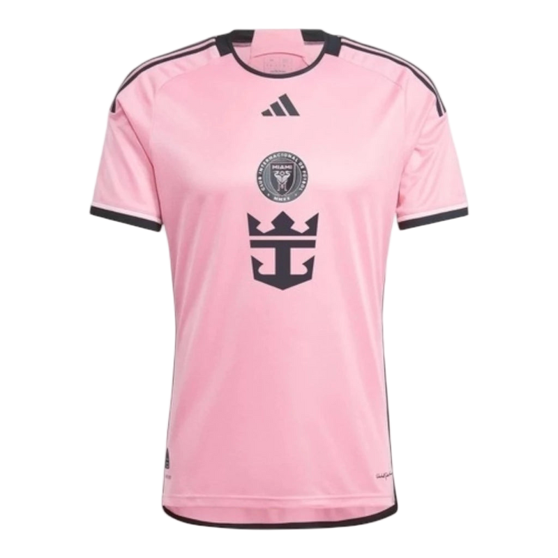 Camisa Inter Miami I 24/25 - Torcedor Adidas Masculina - Rosa com detalhes em preto