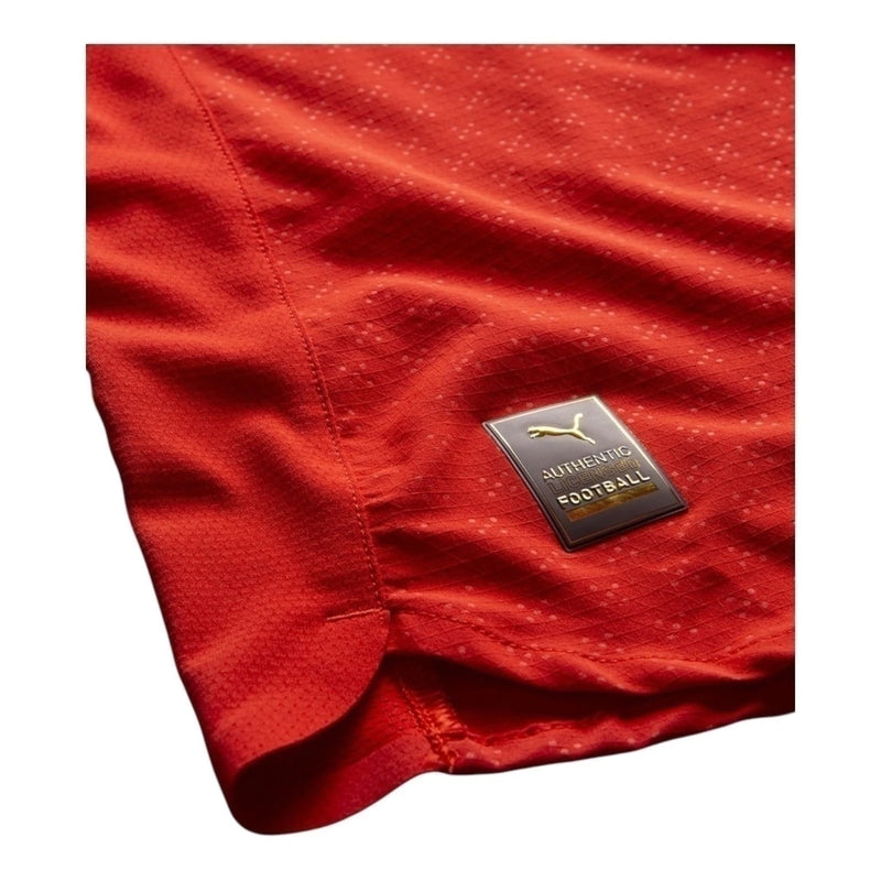 Camisa Seleção Portugal I 25/26 - Torcedor Puma Feminina - Vermelha