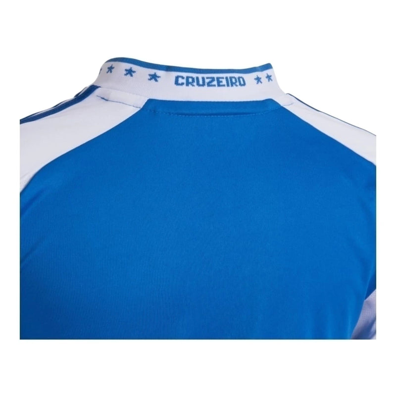 Camisa Cruzeiro I 25/26 - Torcedor Adidas Feminina - Azul e branca