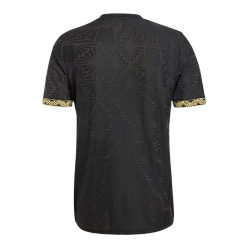 Camisa Seleção México I 25/26 - Torcedor Adidas Masculina - Preta com detalhes em dourado