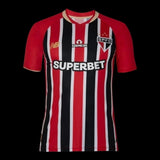 Camisa São Paulo II 25/26 - Torcedor New Balance Masculina - Vermelha e preta