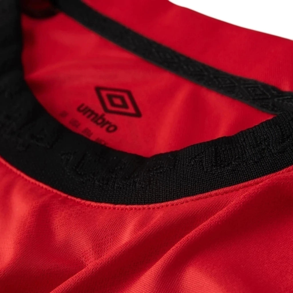 Camisa Athletico Paranaense I 25/26 - Torcedor Umbro Masculina - Vermelha e preta