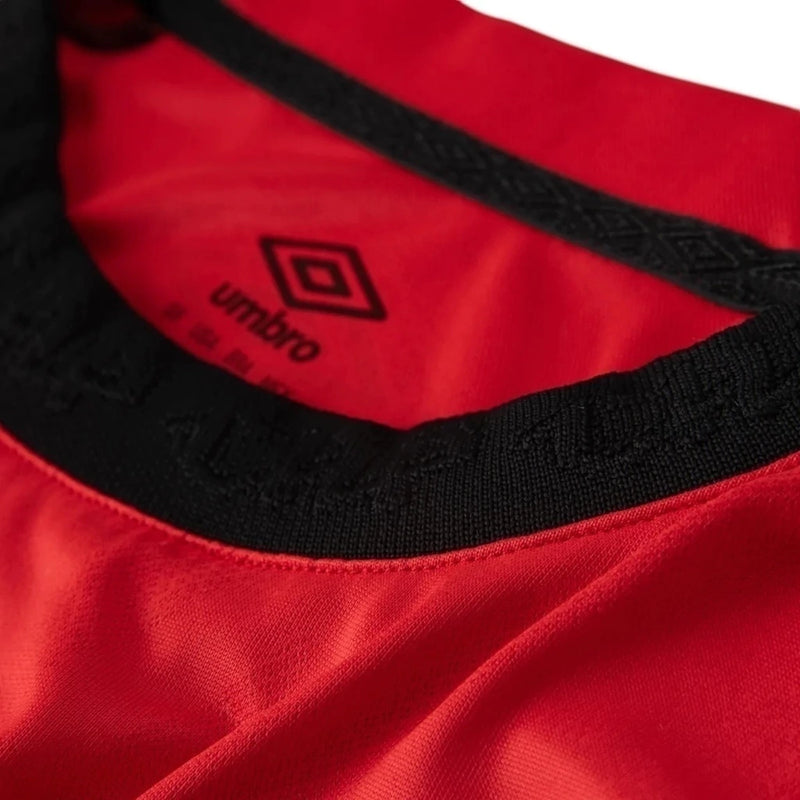 Camisa Athletico Paranaense I 25/26 - Torcedor Umbro Masculina - Vermelha e preta